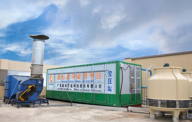 数字能源空压站,离心式空压站,节能空压站,集装箱式空压站,空压站,一体式空压站,空气压缩站,压缩机站,空压机站